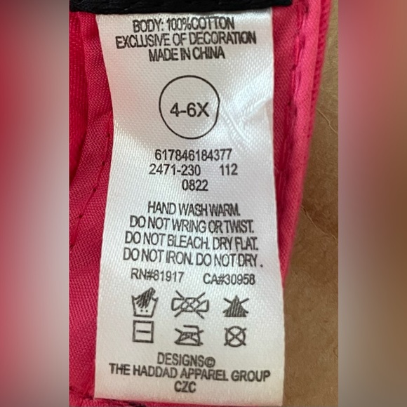 NIKE women’s size 4-6x Hot Pink adjustable cap. - Picture 5 of 10